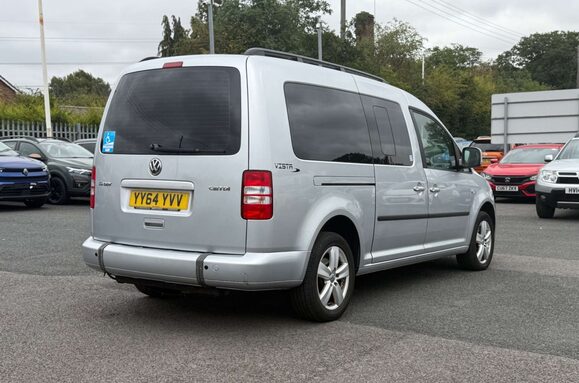 Volkswagen Caddy C20 LIFE TDI 5 SEATS VISTA WHEELCHAIR CONVERSION 2