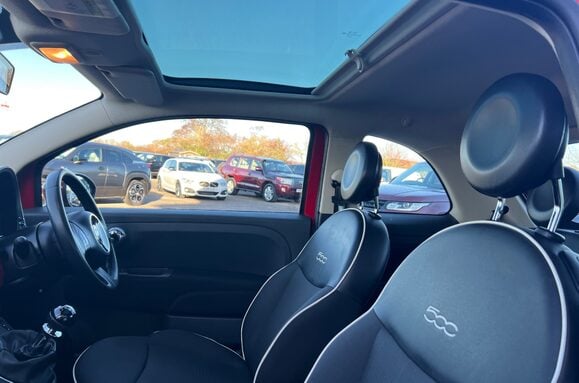 Fiat 500 1.2 LOUNGE GLASS SUNROOF 26