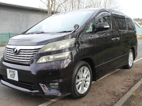 Toyota Vellfire Black Edition,Lpg conversion 2WD 7