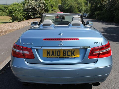 Mercedes-Benz E Class 3.0 E350 CDI V6 BlueEfficiency SE Cabriolet G-Tronic Euro 5 2dr 4