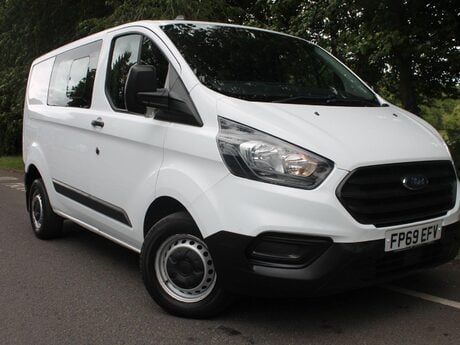 Ford Transit Custom 2.0 300 EcoBlue Leader Crew Van L1 H1 Euro 6 (s/s) 5dr