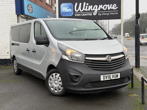 Vauxhall Vivaro 1.6 CDTi 2900 BiTurbo ecoFLEX L2 H1 Euro 6 (s/s) 5dr (9 Seat) 1