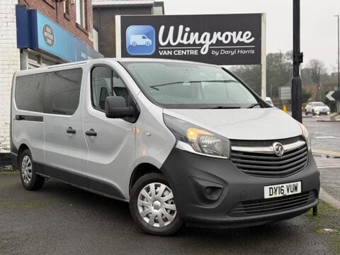 Vauxhall Vivaro 1.6 CDTi 2900 BiTurbo ecoFLEX L2 H1 Euro 6 (s/s) 5dr (9 Seat) 2
