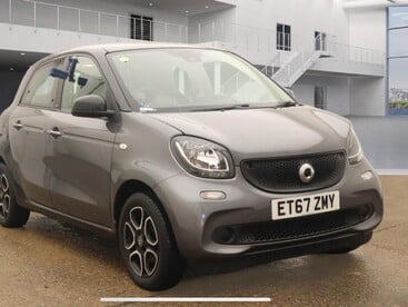 Smart Forfour 1.0 Prime (Premium) Twinamic Euro 6 (s/s) 5dr