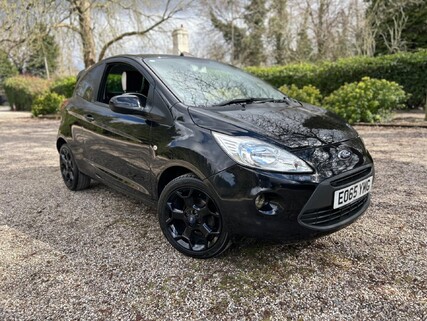 Ford Ka 1.2 Zetec Black Edition Euro 6 (s/s) 3dr