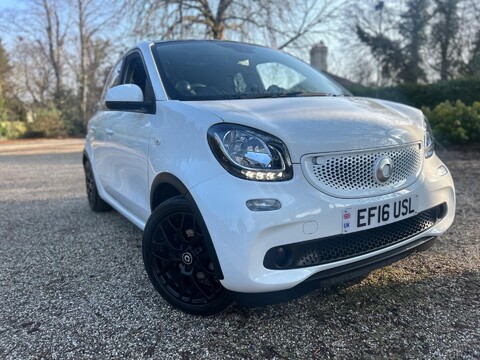 Smart Forfour 1.0 Edition White Twinamic Euro 6 (s/s) 5dr 6