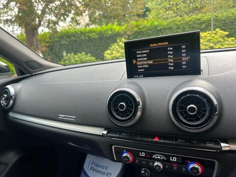 Audi A3 1.5 TFSI CoD S line Sportback Euro 6 (s/s) 5dr 18