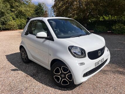 Smart Fortwo Coupe 1.0 Prime (Premium) Cabriolet Twinamic Euro 6 (s/s) 2dr