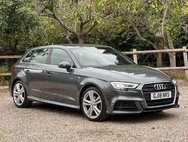 Audi A3 1.5 TFSI CoD S line Sportback Euro 6 (s/s) 5dr
