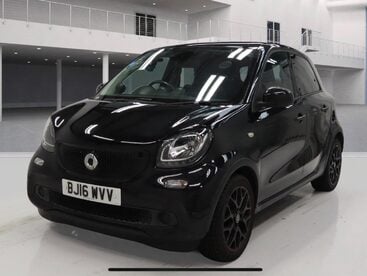 Smart Forfour 1.0 Edition Black Euro 6 (s/s) 5dr