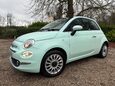 Fiat 500 1.2 Lounge Euro 6 (s/s) 3dr 3