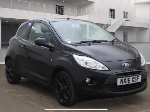 Ford Ka 1.2 Zetec Black Edition Euro 6 (s/s) 3dr 1