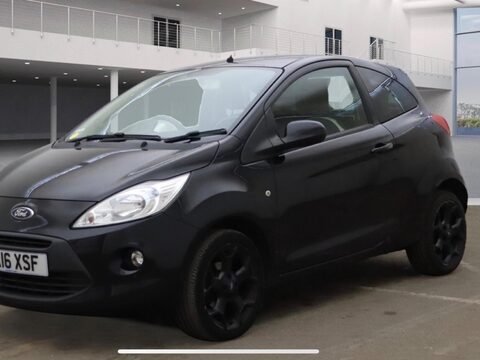Ford Ka 1.2 Zetec Black Edition Euro 6 (s/s) 3dr 2