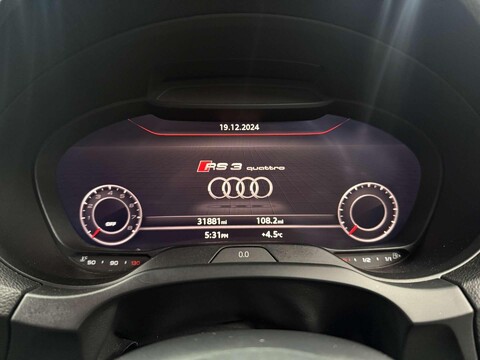 Audi A3 2.5 RS 3 TFSI Quattro Semi-Auto 4WD 4dr 40