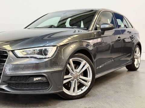 Audi A3 2.0 TDI S line Sportback 5dr Diesel S Tronic quattro Euro 6 (s/s) (184 ps) 15