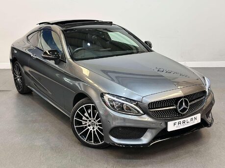 Mercedes-Benz C Class 2.0 C200 AMG Line (Premium) Coupe 2dr Petrol G-Tronic+ 4MATIC Euro 6 (s/s)  
