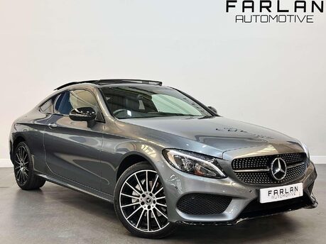 Mercedes-Benz C Class 2.0 C200 AMG Line (Premium) Coupe 2dr Petrol G-Tronic+ 4MATIC Euro 6 (s/s)  