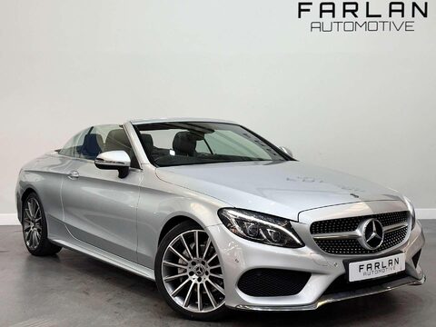 Mercedes-Benz C Class 2.1 C220d AMG Line (Premium Plus) Cabriolet 2dr Diesel G-Tronic+ Euro 6 (s/ 1