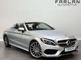 Mercedes-Benz C Class 2.1 C220d AMG Line (Premium Plus) Cabriolet 2dr Diesel G-Tronic+ Euro 6 (s/ 1