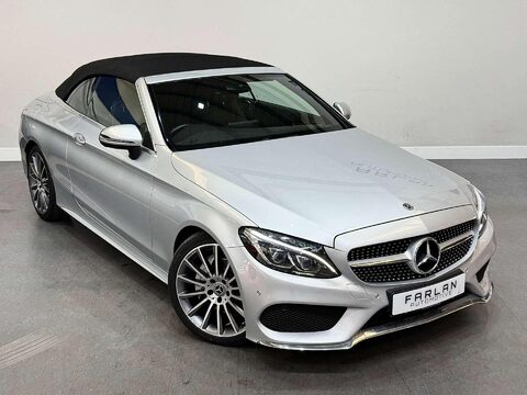 Mercedes-Benz C Class 2.1 C220d AMG Line (Premium Plus) Cabriolet 2dr Diesel G-Tronic+ Euro 6 (s/ 9