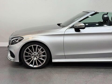 Mercedes-Benz C Class 2.1 C220d AMG Line (Premium Plus) Cabriolet 2dr Diesel G-Tronic+ Euro 6 (s/ 24