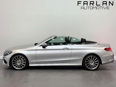 Mercedes-Benz C Class 2.1 C220d AMG Line (Premium Plus) Cabriolet 2dr Diesel G-Tronic+ Euro 6 (s/ 26