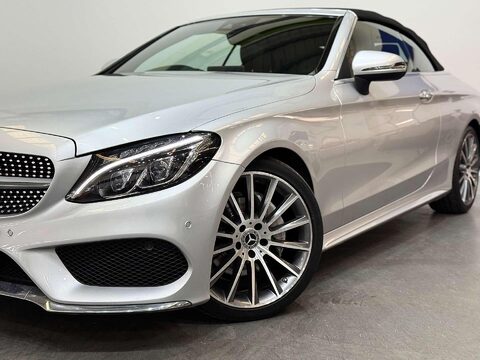 Mercedes-Benz C Class 2.1 C220d AMG Line (Premium Plus) Cabriolet 2dr Diesel G-Tronic+ Euro 6 (s/ 16