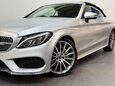 Mercedes-Benz C Class 2.1 C220d AMG Line (Premium Plus) Cabriolet 2dr Diesel G-Tronic+ Euro 6 (s/ 16