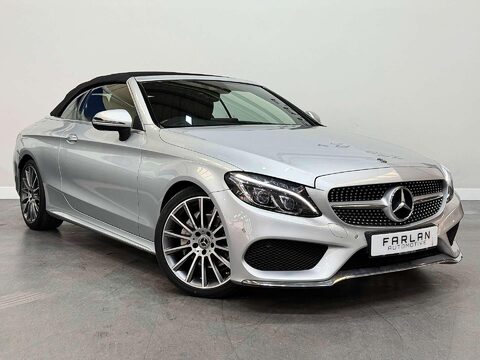 Mercedes-Benz C Class 2.1 C220d AMG Line (Premium Plus) Cabriolet 2dr Diesel G-Tronic+ Euro 6 (s/ 8