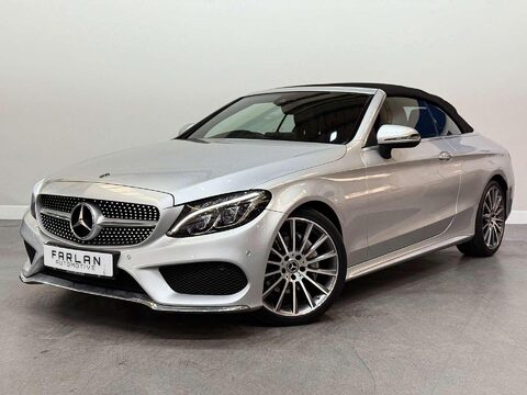 Mercedes-Benz C Class 2.1 C220d AMG Line (Premium Plus) Cabriolet 2dr Diesel G-Tronic+ Euro 6 (s/ 17