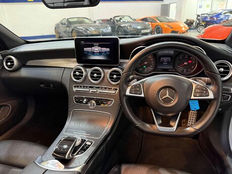 Mercedes-Benz C Class 2.1 C220d AMG Line (Premium Plus) Cabriolet 2dr Diesel G-Tronic+ Euro 6 (s/ 