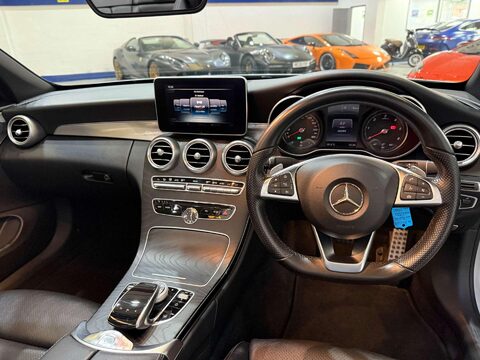 Mercedes-Benz C Class 2.1 C220d AMG Line (Premium Plus) Cabriolet 2dr Diesel G-Tronic+ Euro 6 (s/ 2