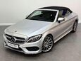 Mercedes-Benz C Class 2.1 C220d AMG Line (Premium Plus) Cabriolet 2dr Diesel G-Tronic+ Euro 6 (s/ 15