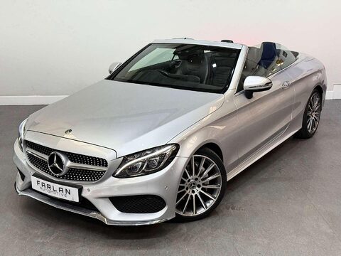 Mercedes-Benz C Class 2.1 C220d AMG Line (Premium Plus) Cabriolet 2dr Diesel G-Tronic+ Euro 6 (s/ 20