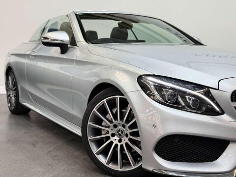Mercedes-Benz C Class 2.1 C220d AMG Line (Premium Plus) Cabriolet 2dr Diesel G-Tronic+ Euro 6 (s/ 7