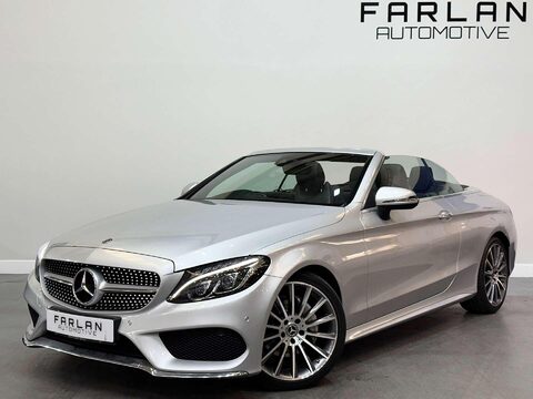 Mercedes-Benz C Class 2.1 C220d AMG Line (Premium Plus) Cabriolet 2dr Diesel G-Tronic+ Euro 6 (s/ 18