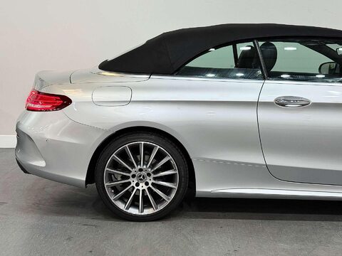 Mercedes-Benz C Class 2.1 C220d AMG Line (Premium Plus) Cabriolet 2dr Diesel G-Tronic+ Euro 6 (s/ 21
