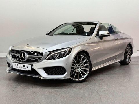 Mercedes-Benz C Class 2.1 C220d AMG Line (Premium Plus) Cabriolet 2dr Diesel G-Tronic+ Euro 6 (s/ 19