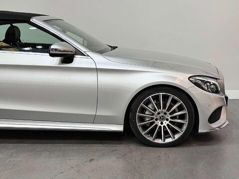 Mercedes-Benz C Class 2.1 C220d AMG Line (Premium Plus) Cabriolet 2dr Diesel G-Tronic+ Euro 6 (s/ 22