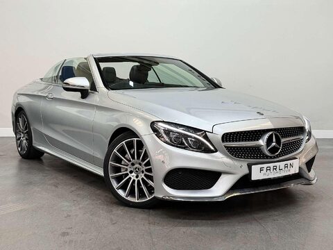 Mercedes-Benz C Class 2.1 C220d AMG Line (Premium Plus) Cabriolet 2dr Diesel G-Tronic+ Euro 6 (s/ 5