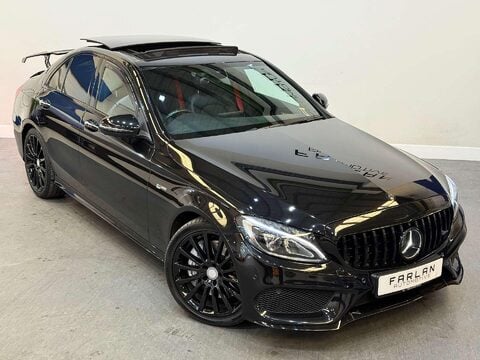 Mercedes-Benz C Class 3.0 C43 V6 AMG (Premium) Saloon 4dr Petrol G-Tronic+ 4MATIC Euro 6 (s/s) (3 9