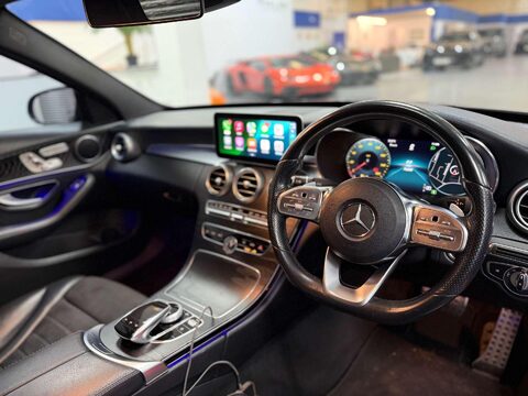 Mercedes-Benz C Class 2.0 C220d AMG Line (Premium) Saloon 4dr Diesel G-Tronic+ Euro 6 (s/s) (194 35