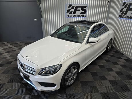 Mercedes-Benz C Class 2.1 C250 BlueTEC AMG Line Saloon 4dr Diesel G-Tronic+ Euro 6 (s/s) (204 ps) 12