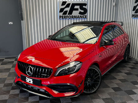 Mercedes-Benz A Class 2.0 A45 AMG Hatchback 5dr Petrol SpdS DCT 4MATIC Euro 6 (s/s) (360 ps) 18