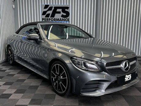Mercedes-Benz C Class 2.0 C300 AMG Line (Premium) Cabriolet 2dr Petrol G-Tronic+ Euro 6 (s/s) (25 34