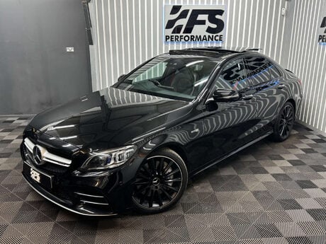 Mercedes-Benz C Class 3.0 C43 V6 AMG (Premium Plus) Saloon 4dr Petrol G-Tronic+ 4MATIC Euro 6 (s/ 13