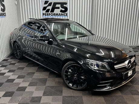 Mercedes-Benz C Class 3.0 C43 V6 AMG (Premium Plus) Saloon 4dr Petrol G-Tronic+ 4MATIC Euro 6 (s/ 35