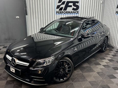 Mercedes-Benz C Class 3.0 C43 V6 AMG (Premium Plus) Saloon 4dr Petrol G-Tronic+ 4MATIC Euro 6 (s/ 21