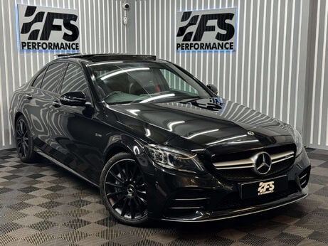 Mercedes-Benz C Class 3.0 C43 V6 AMG (Premium Plus) Saloon 4dr Petrol G-Tronic+ 4MATIC Euro 6 (s/ 20