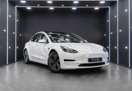 Tesla Model 3 Standard Range +, Full PPF LFP Battery White Int Heated Front & Rear Seats